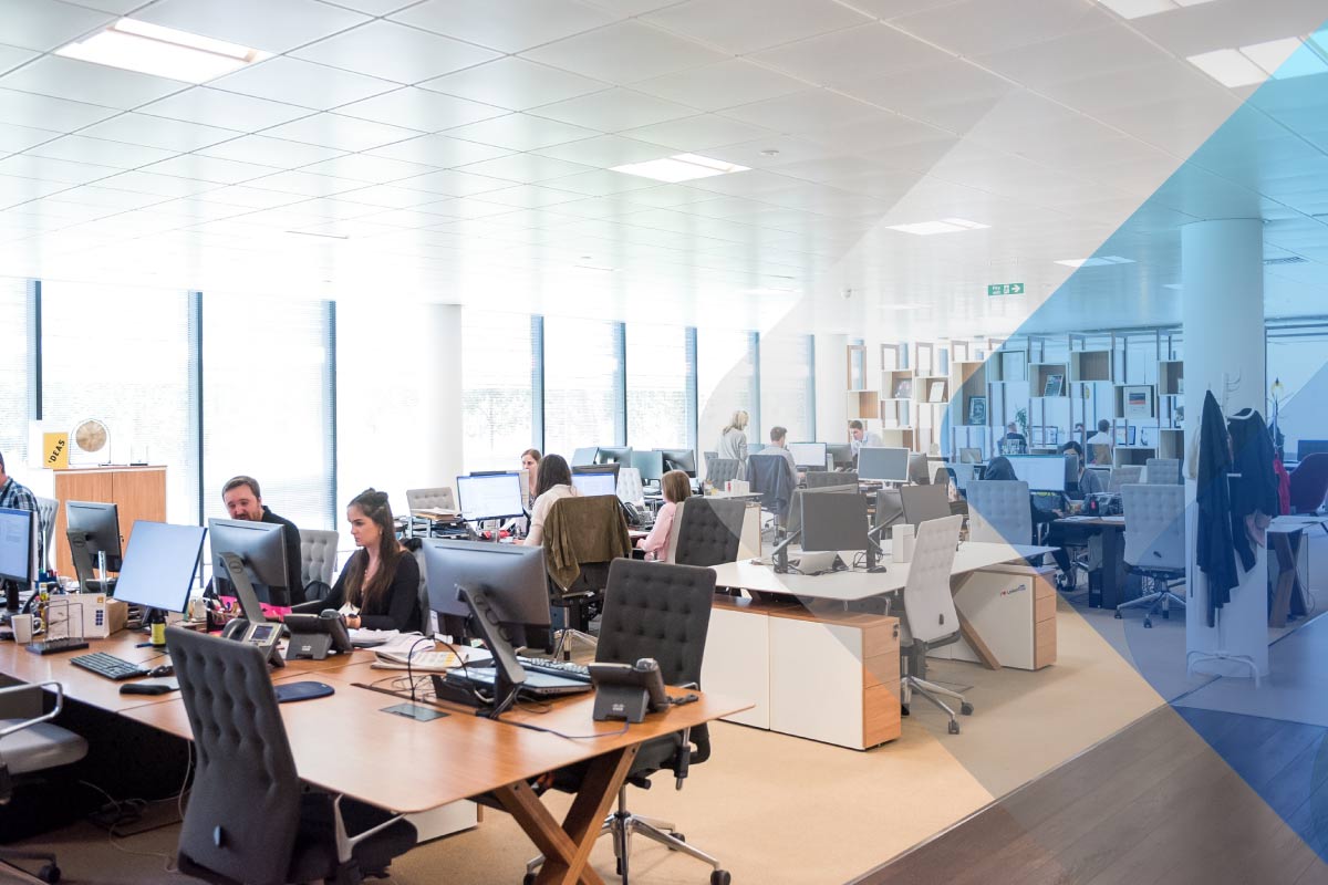 Stock image of a workplace to accompany article on PEO employee leasing benefits