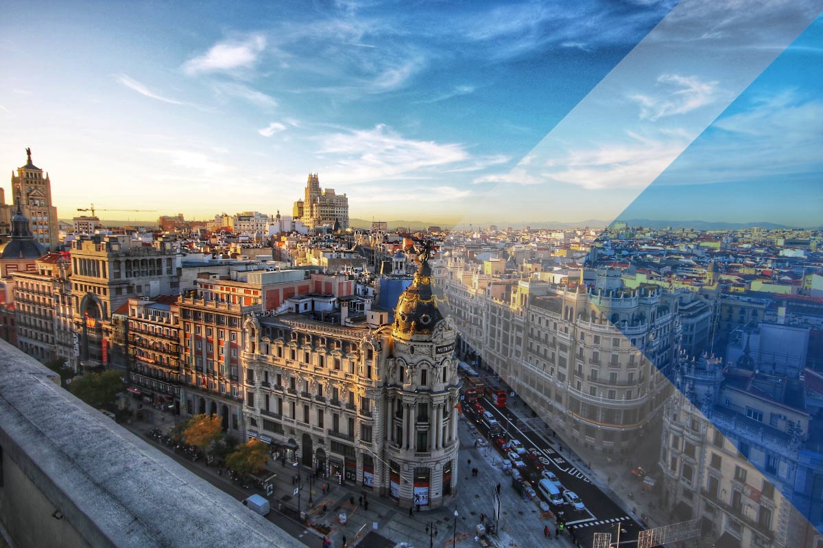 Stock image of Madrid to accompany article on employer of record in Spain EOR