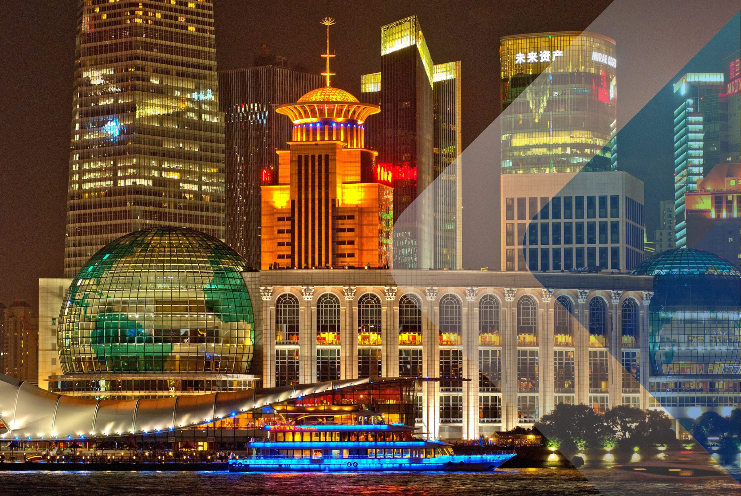 A stock image of Shanghai to accompany article on PEO in China.