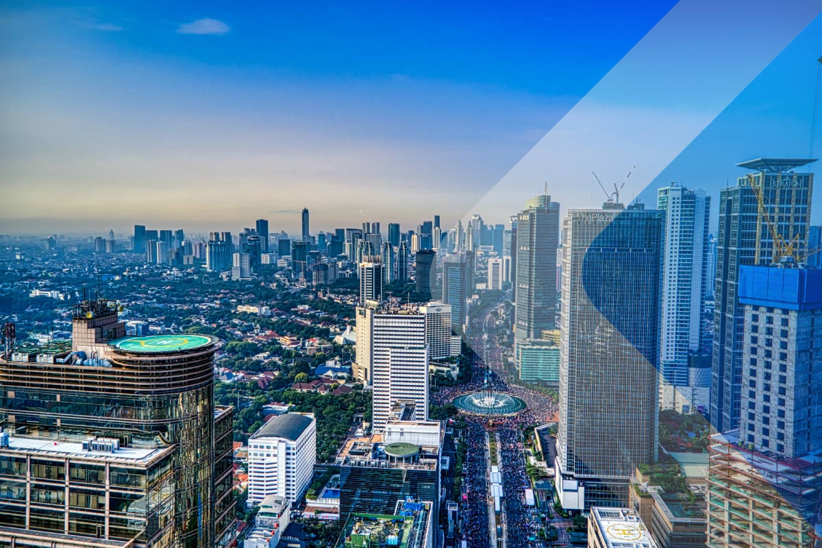 Stock image of Jakarta to accompany article on hiring via an employer of record in Indonesia - EOR