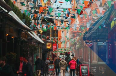 A photo of Dublin to accompany article on hiring through an Ireland EOR.