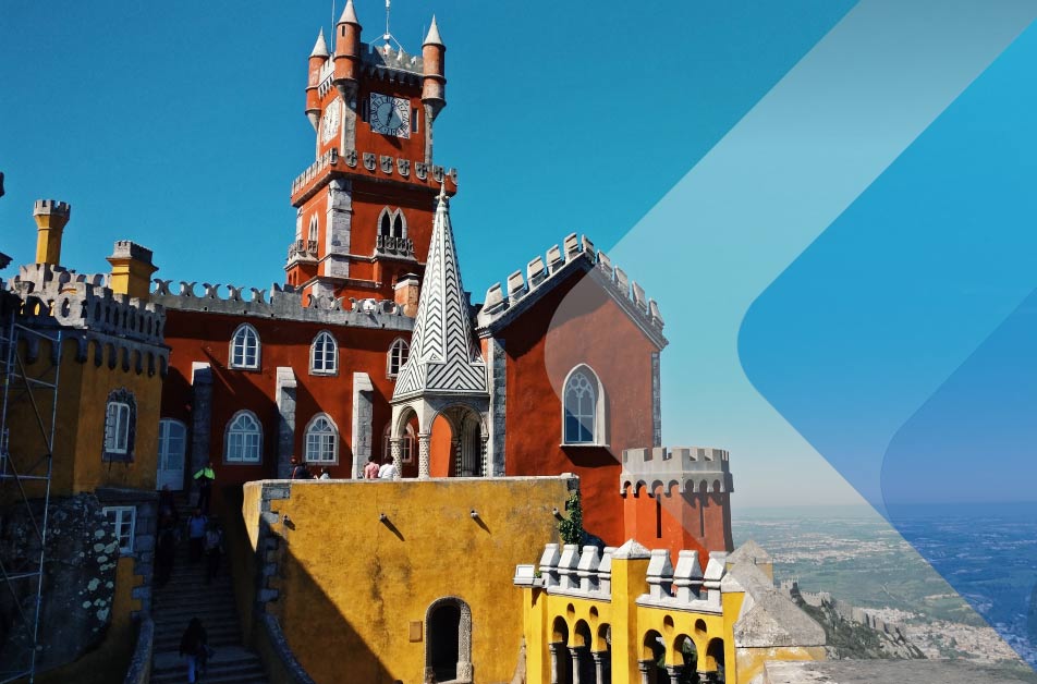 Palacio da Pena in Sintra to illustrate employer of record in Portugal article