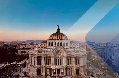 Image of the Palacio de Artes in Mexico City DF to illustrate article on the aguinaldo in mexico. By Carlos Aguilar on Unsplash.