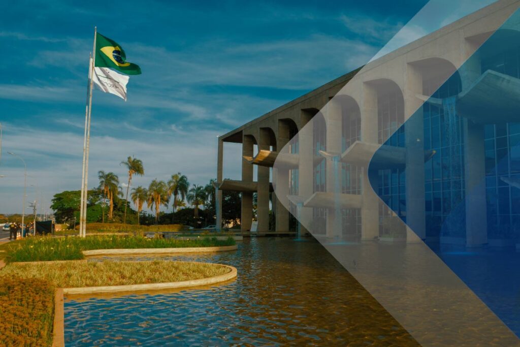 Brasilia building to illustrate article on international PEO services. By Luan de Oliviera Silva on Unsplash