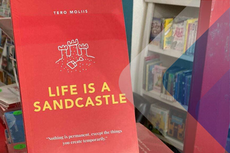 A photo of the book Life is a Sandcastle, by Tero Moliis source: Facebook