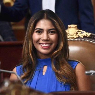 Fotografía de la diputada Frida Jimena Guillén para ilustrar un artículo sobre el impuesto a nómadas digitales en CDMX.