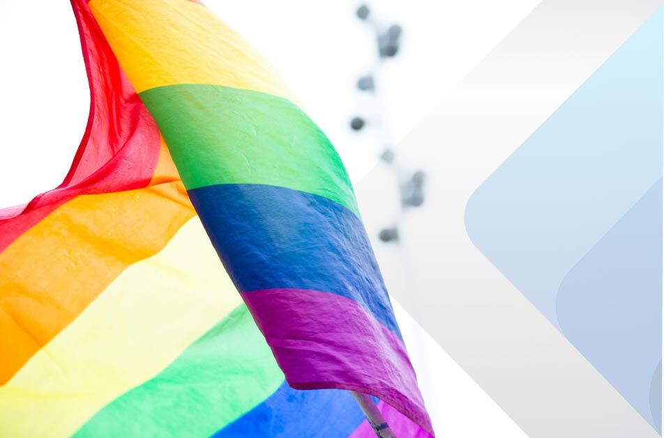 Stock photo of a pride flag to accompany article on pride in leadership, featruing Serviap Global's Rich Guerra.