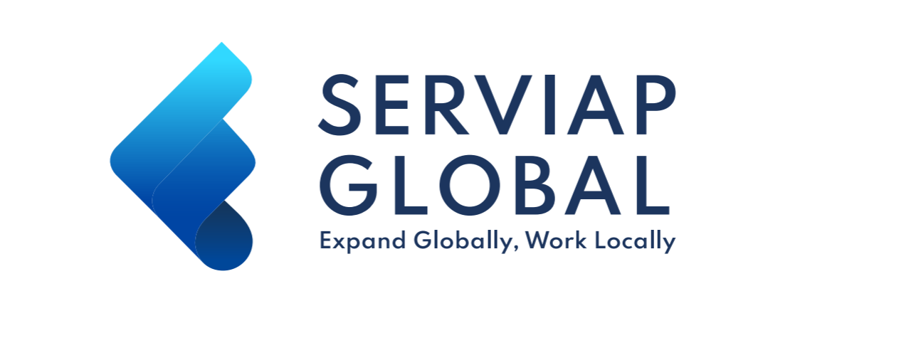 Serviap Global logo to accompany announcement related to hurricane beryl