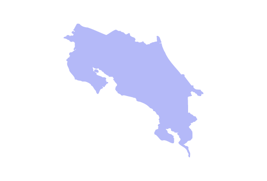Map of Costa Rica