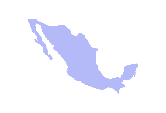 Map of México
