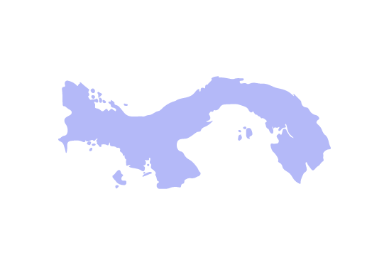 Map of Panamá