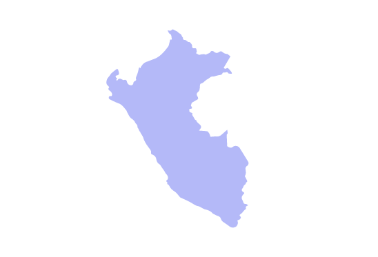 Map of Perú