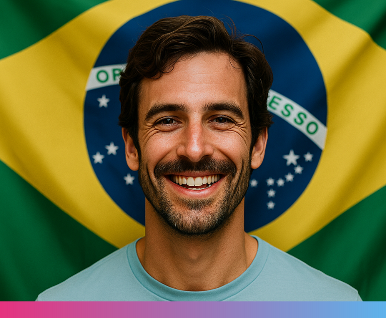 Professional representing Brazil’s skilled workforce, showcasing the country’s growing role as a key destination for hiring LATAM talent through Serviap Global.