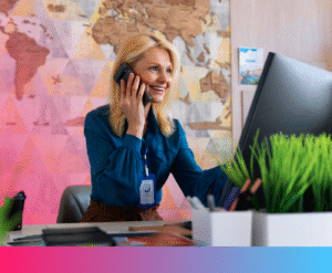 HR professional onboarding international employees remotely. Global hiring and onboarding process without a local office — Serviap Global.